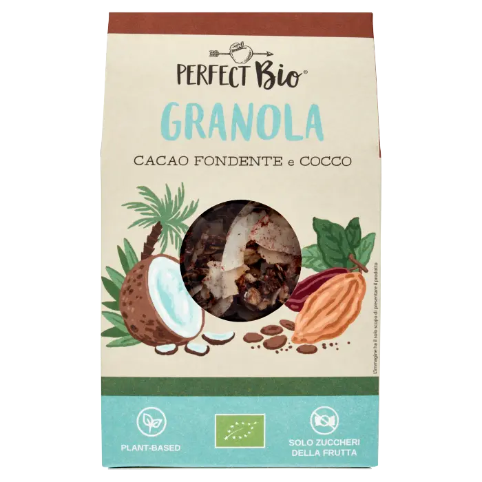 Granola Bio Cacao Fondente e Cocco