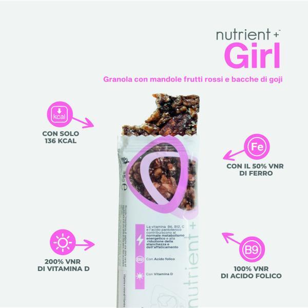 Barretta multivitaminica Nutrient+ Girl
