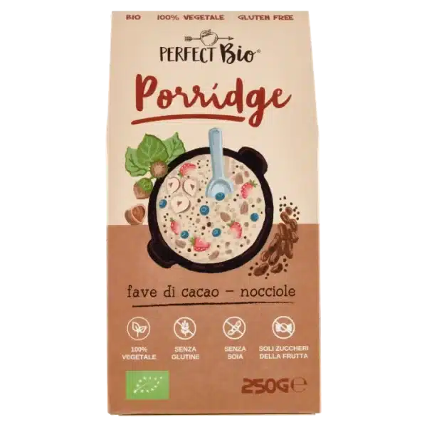 Porridge Bio Fave di Cacao e Nocciola